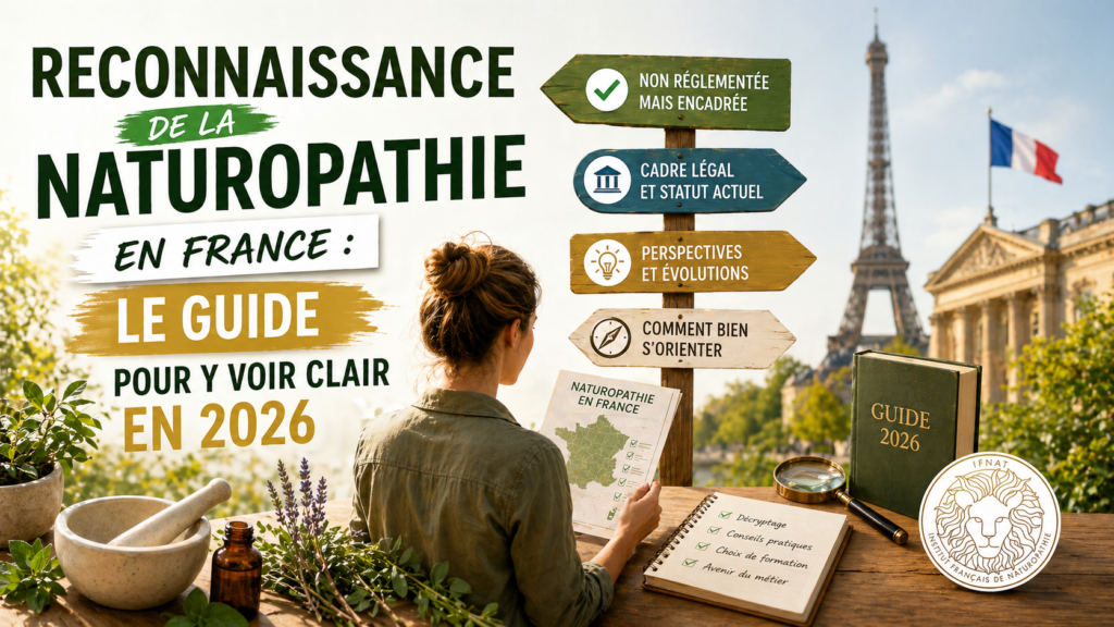 Reconnaissance naturopathie France