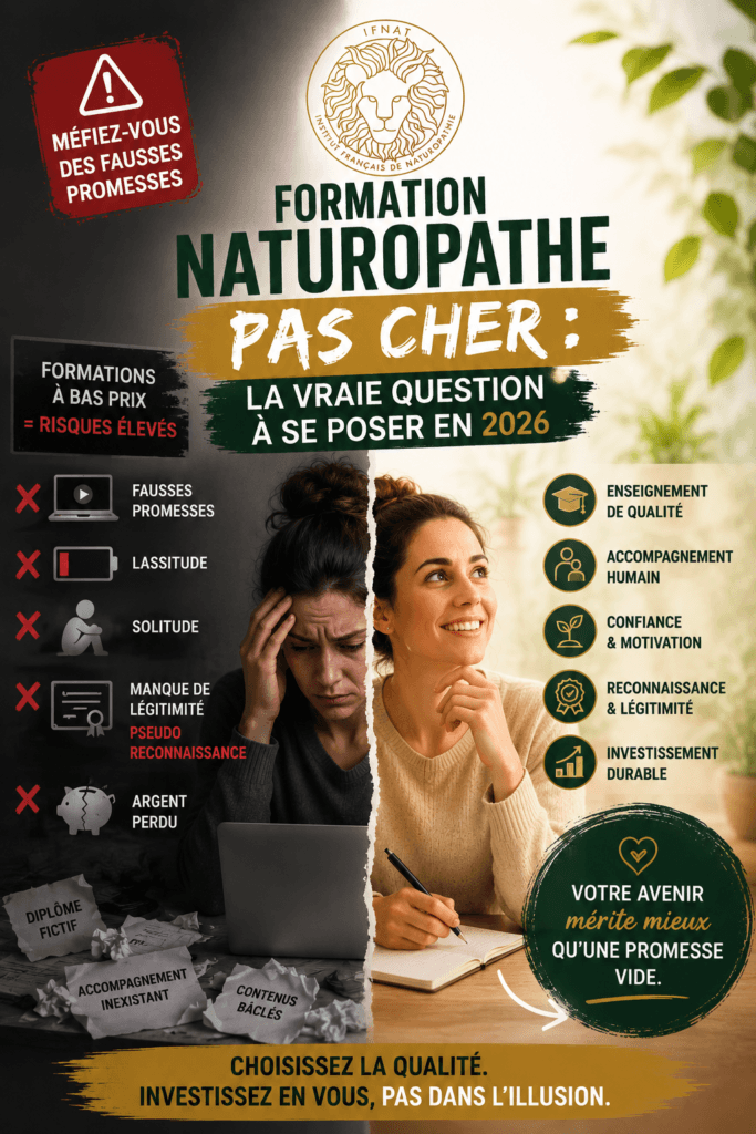 formation naturopathe pas cher
